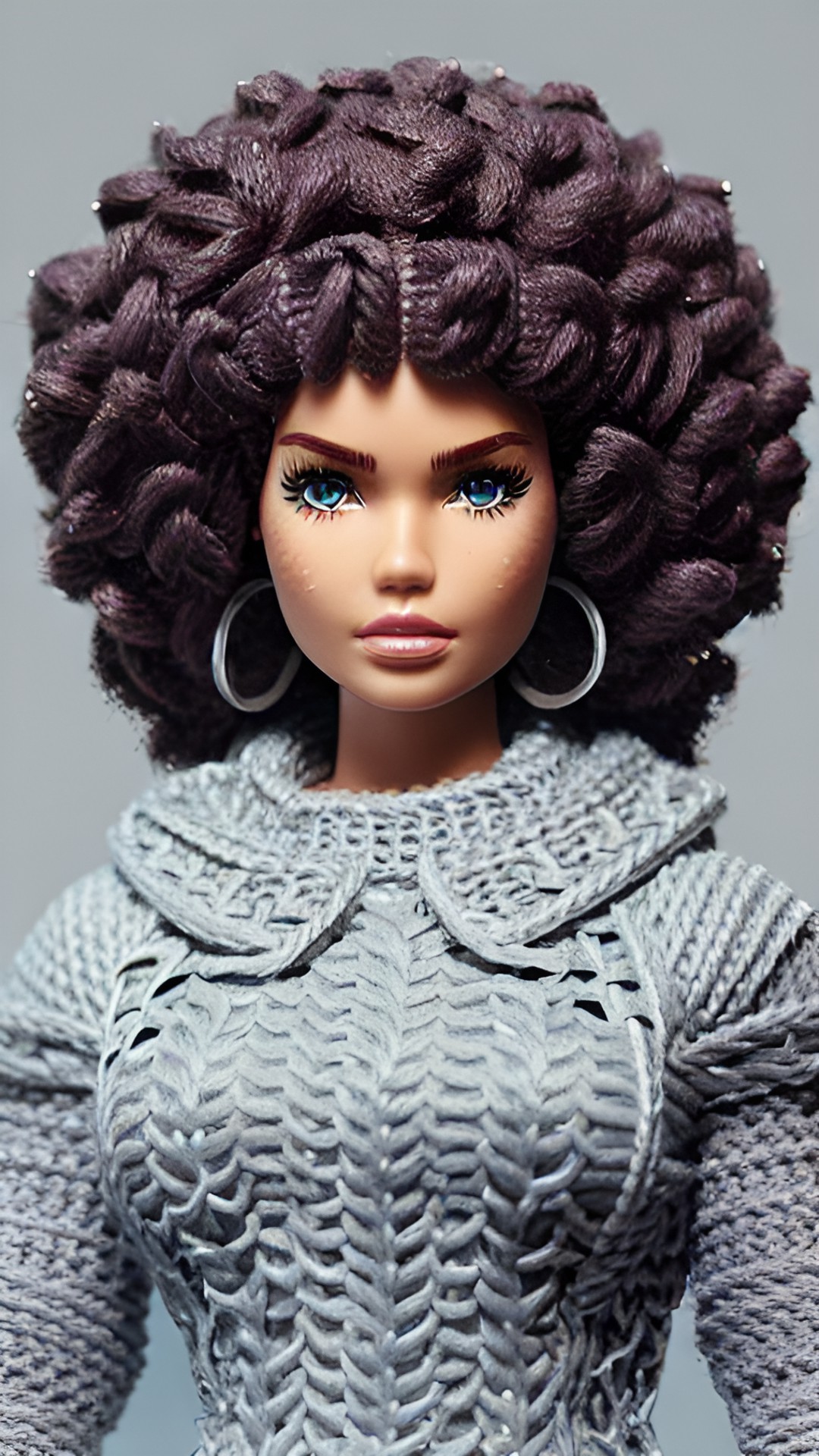 cable-knit barbie preview