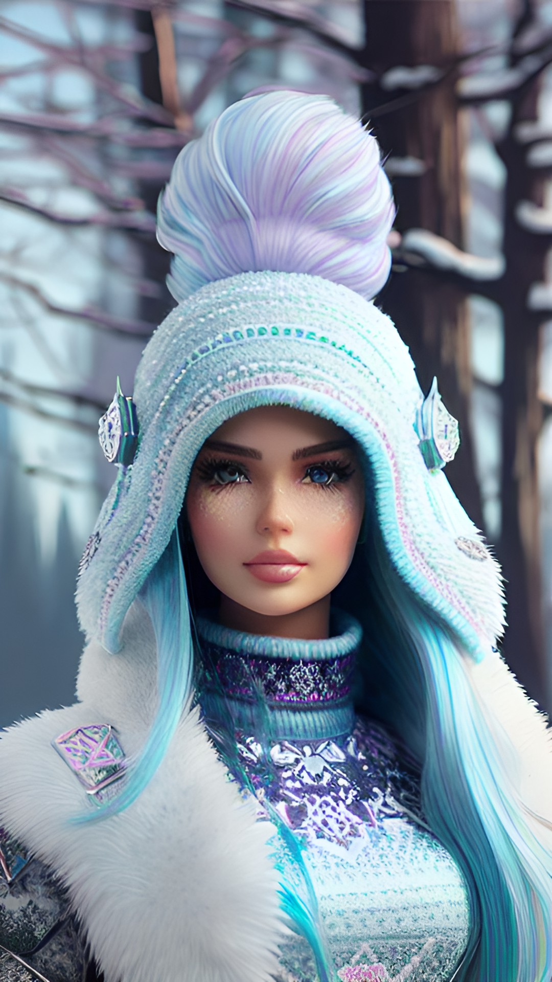 perma frost barbie preview