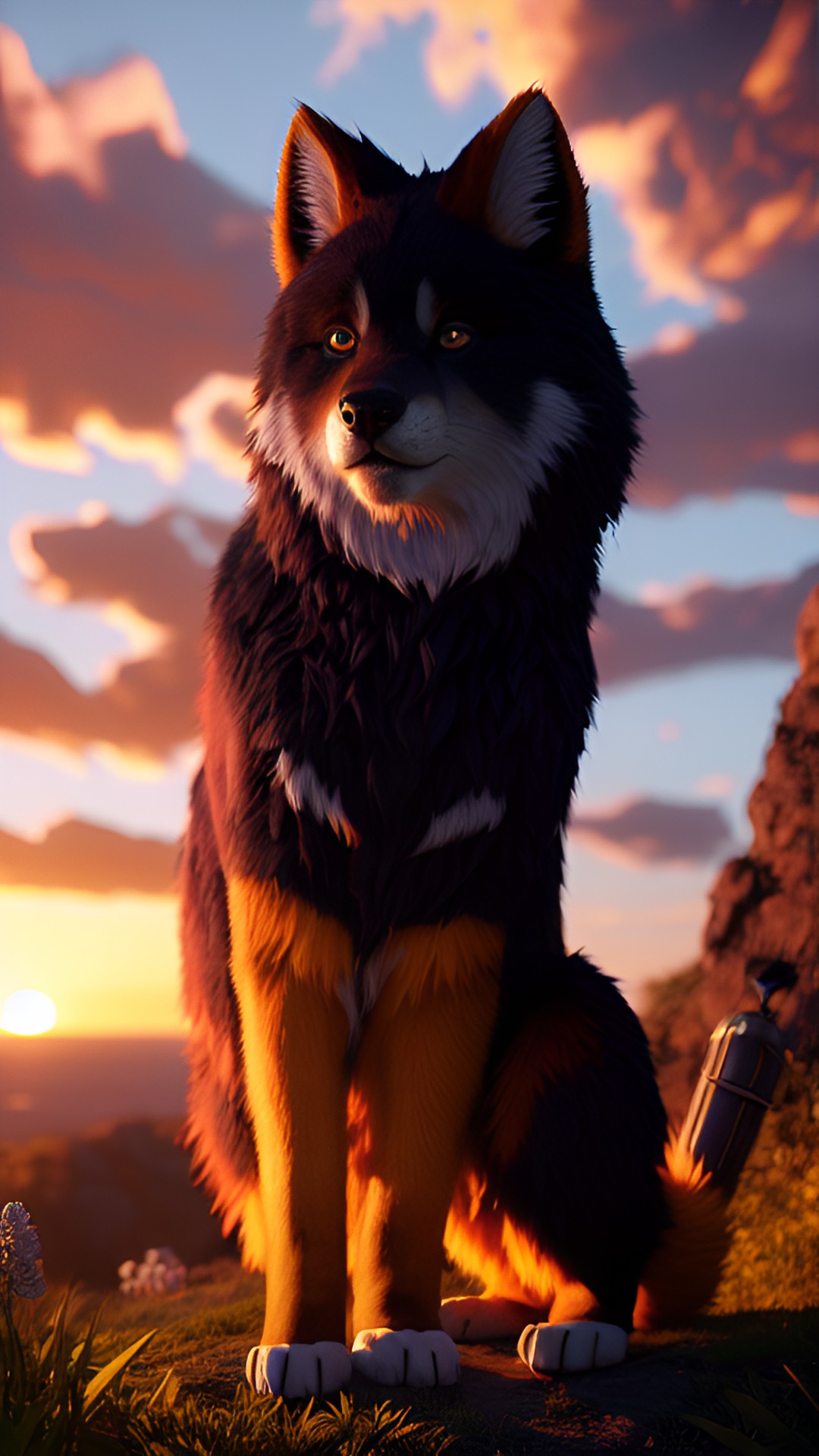 furry sunset preview