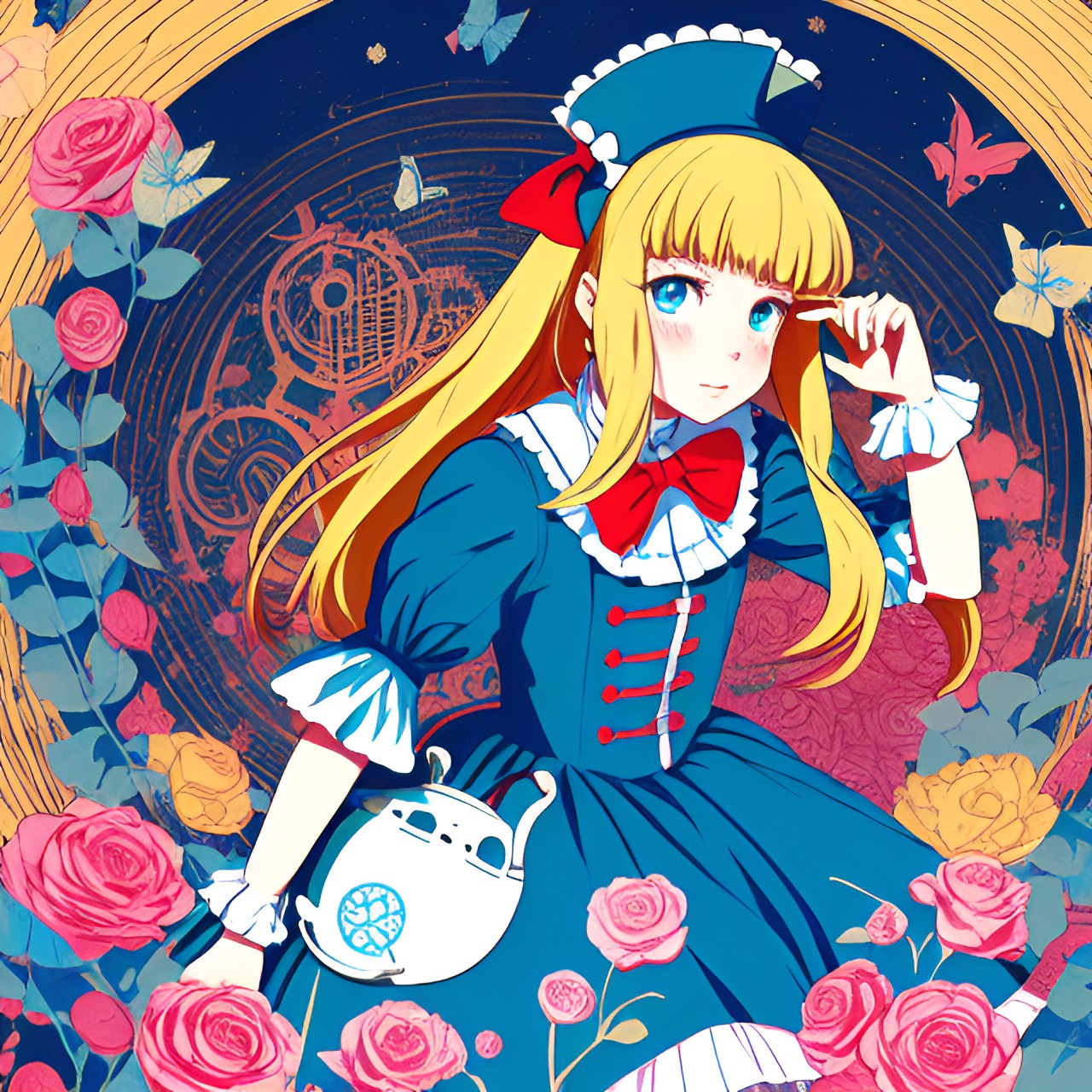 anime alice in wonderland preview