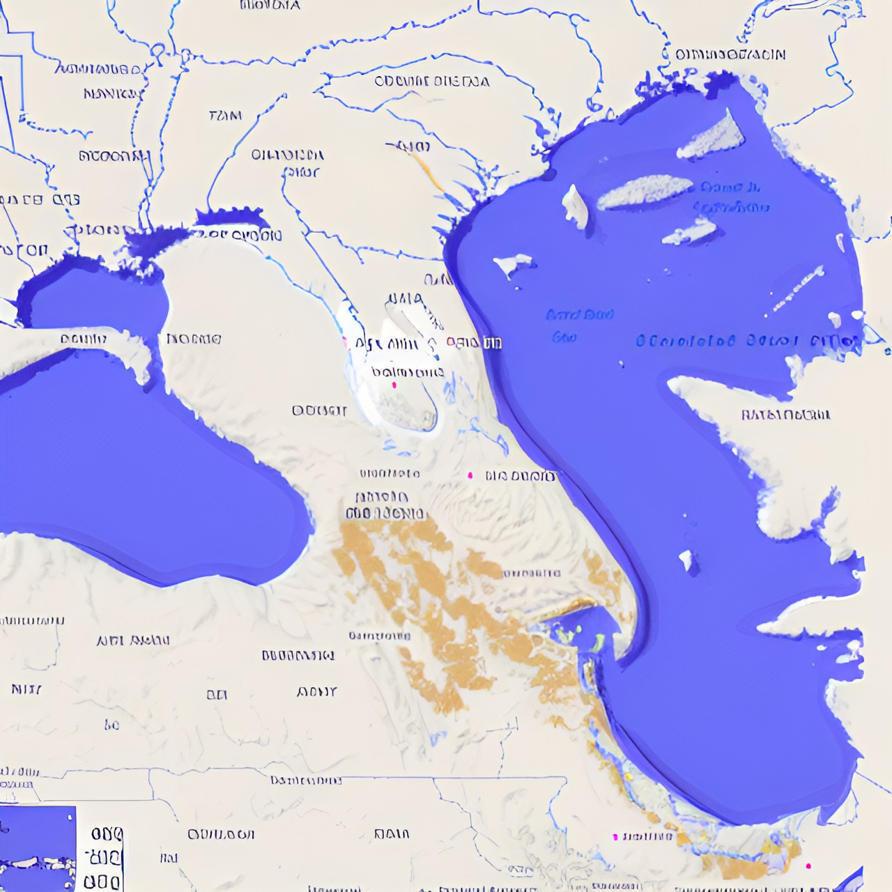 Caspian Sea v2 - sea level rise preview