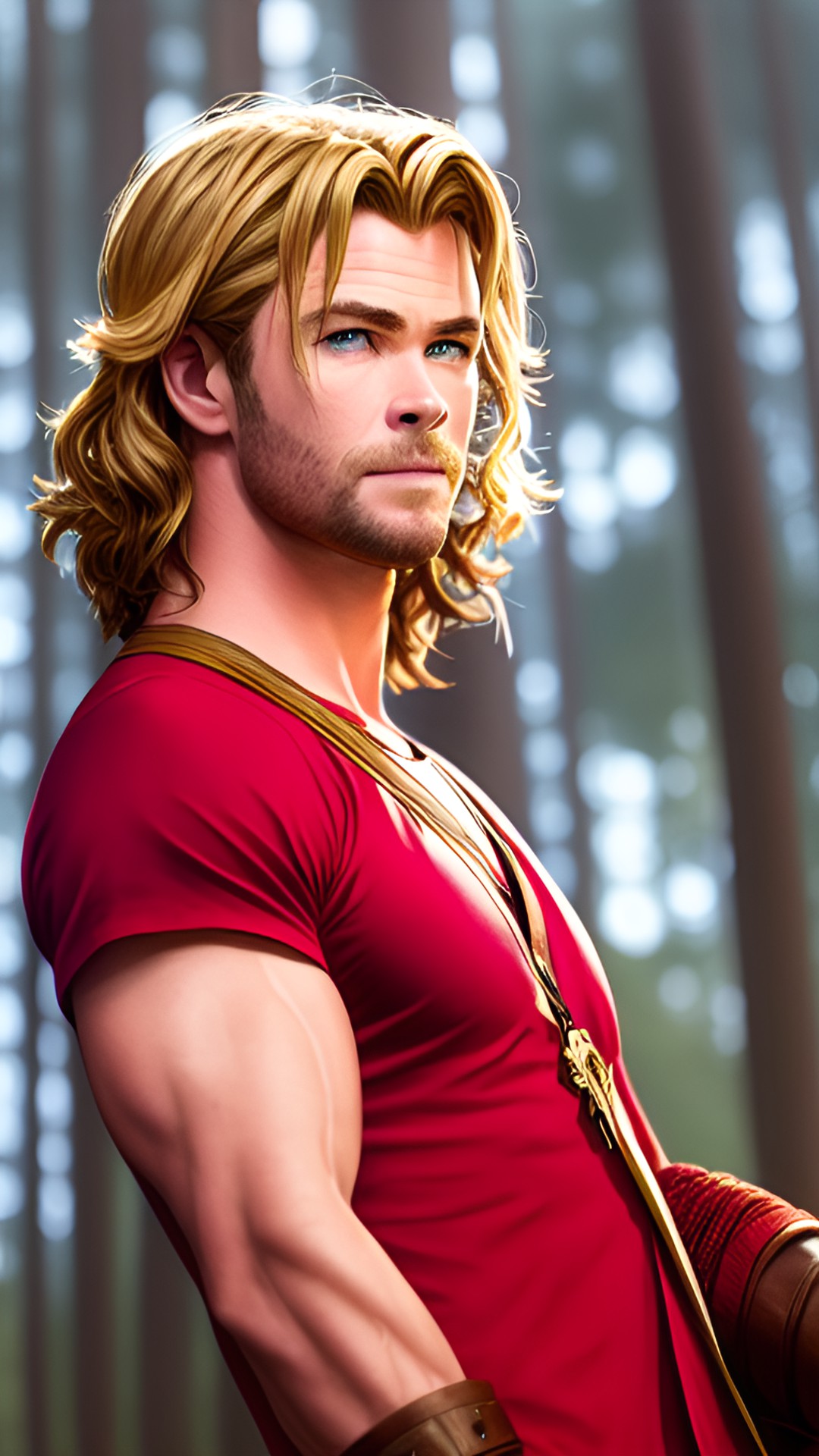 chris hemsworth, bosque encantado preview