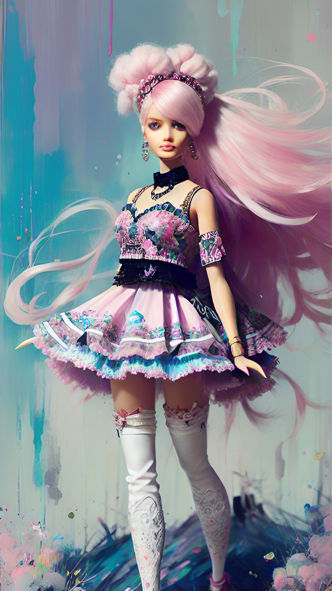 cotton candy barbie preview