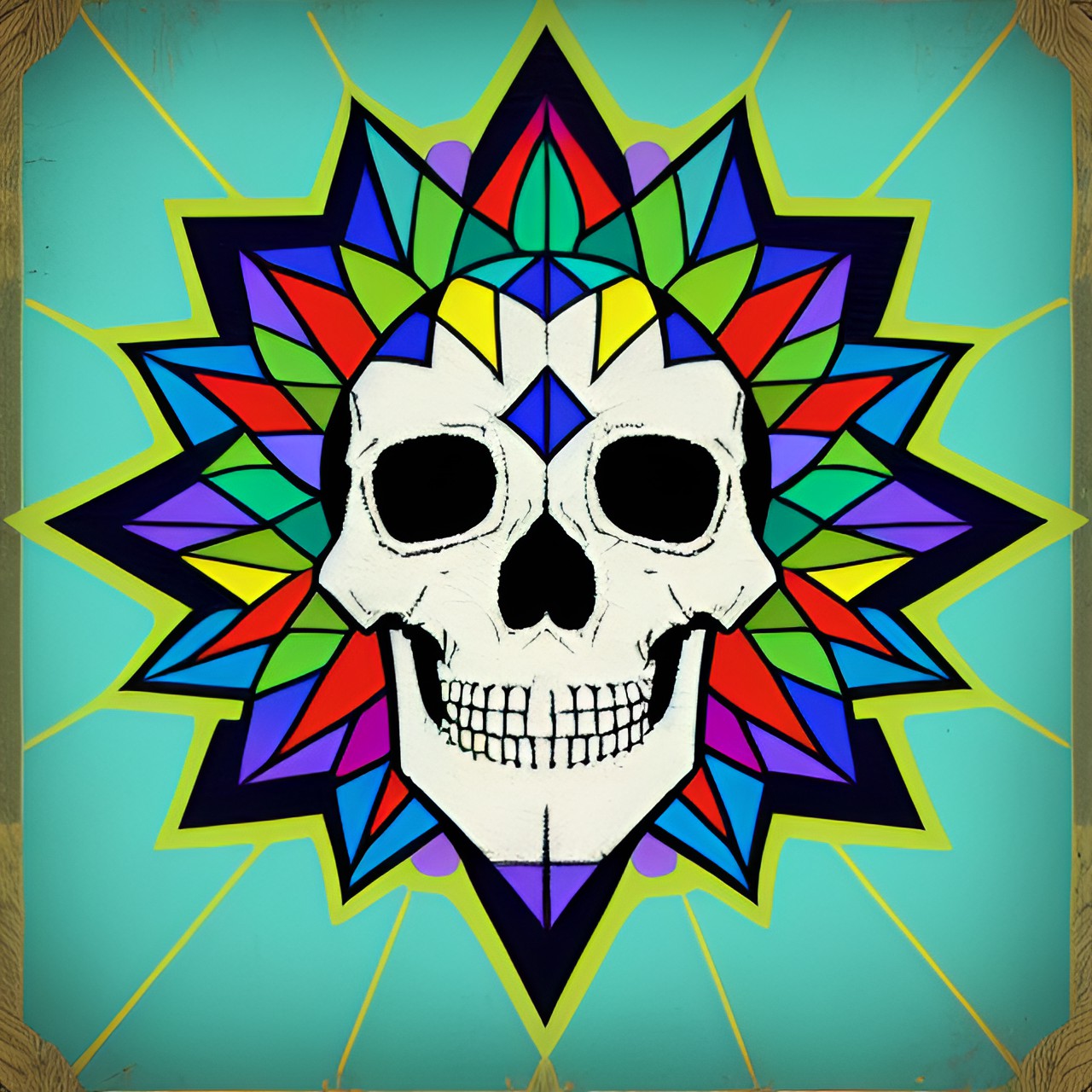 farm skull barn sign using sacred geometry using color scheme learn grow defend preview