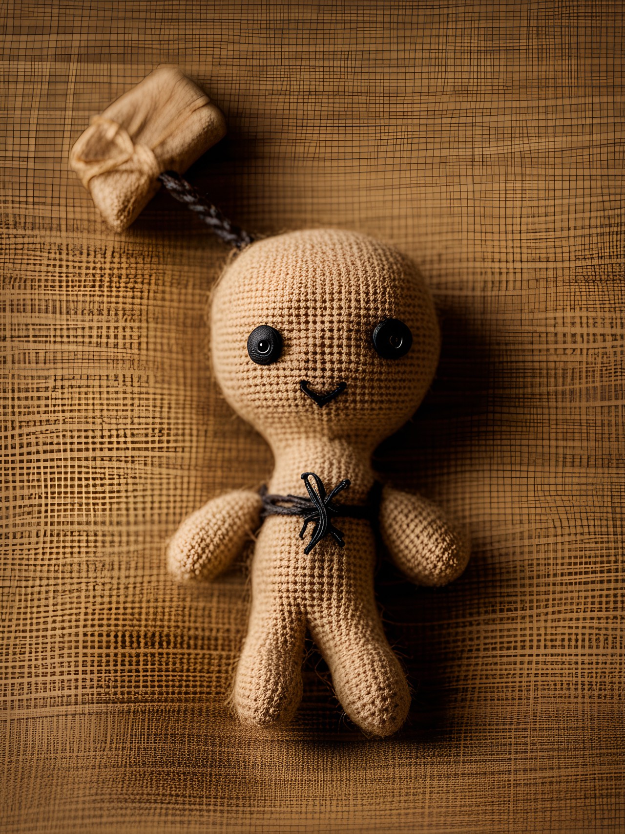 voodoo doll, handmade, burlap, cute, uhd, 8k preview