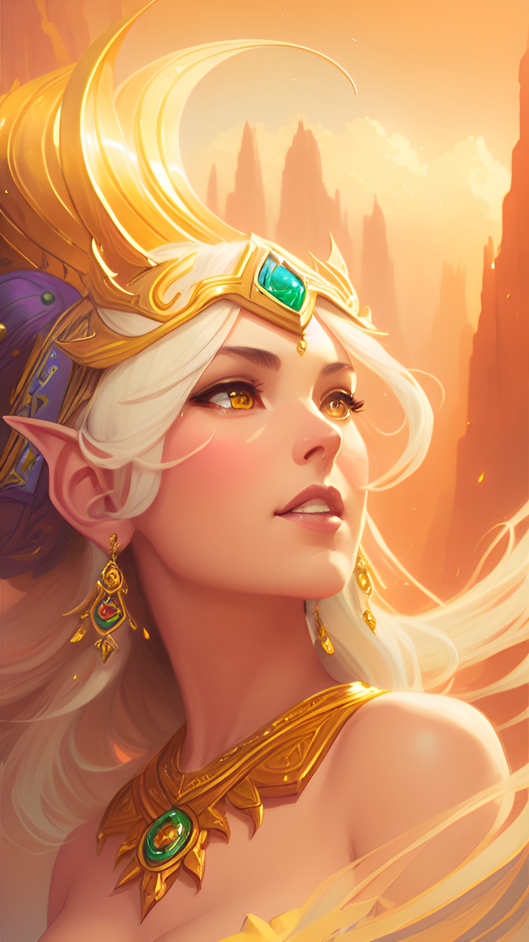 Summer 7? - golden elf woman preview