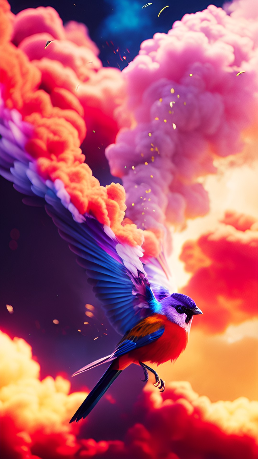 bird explosion preview