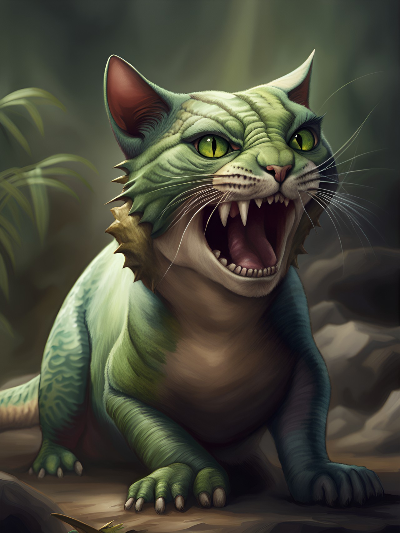 cat dinosaur preview