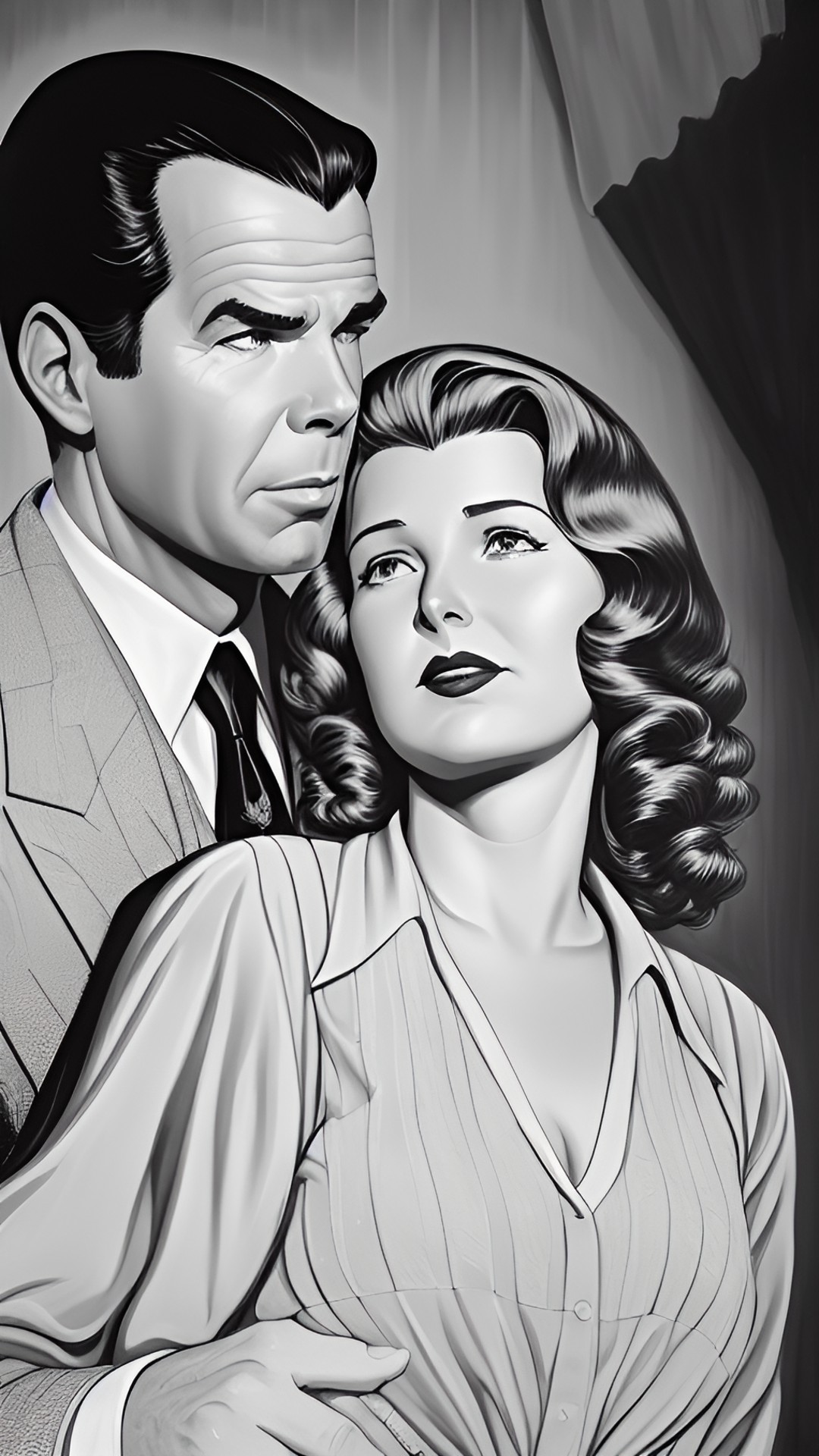 Double Indemnity - fred macmurry and barbara stanwyck in double indemnity preview