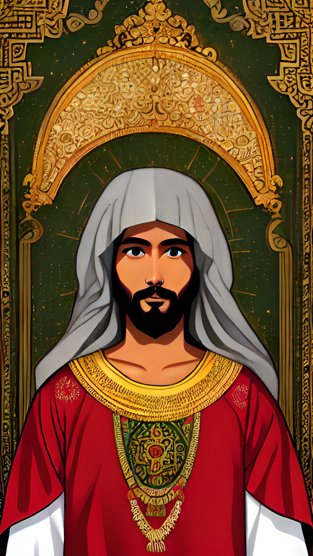 create an image of jesus of nazareth in javanese style! preview