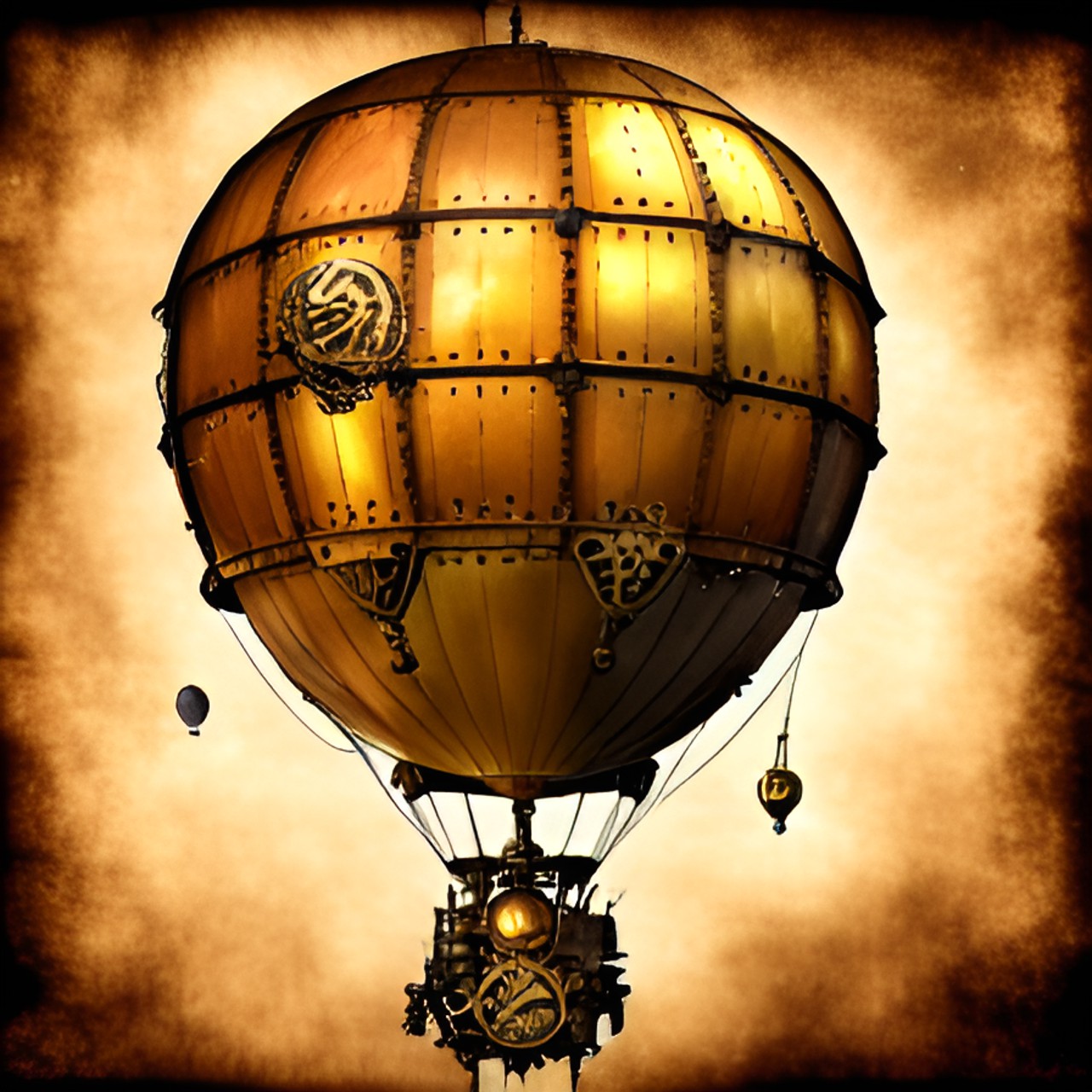 Steampunk Balloon - balloon preview