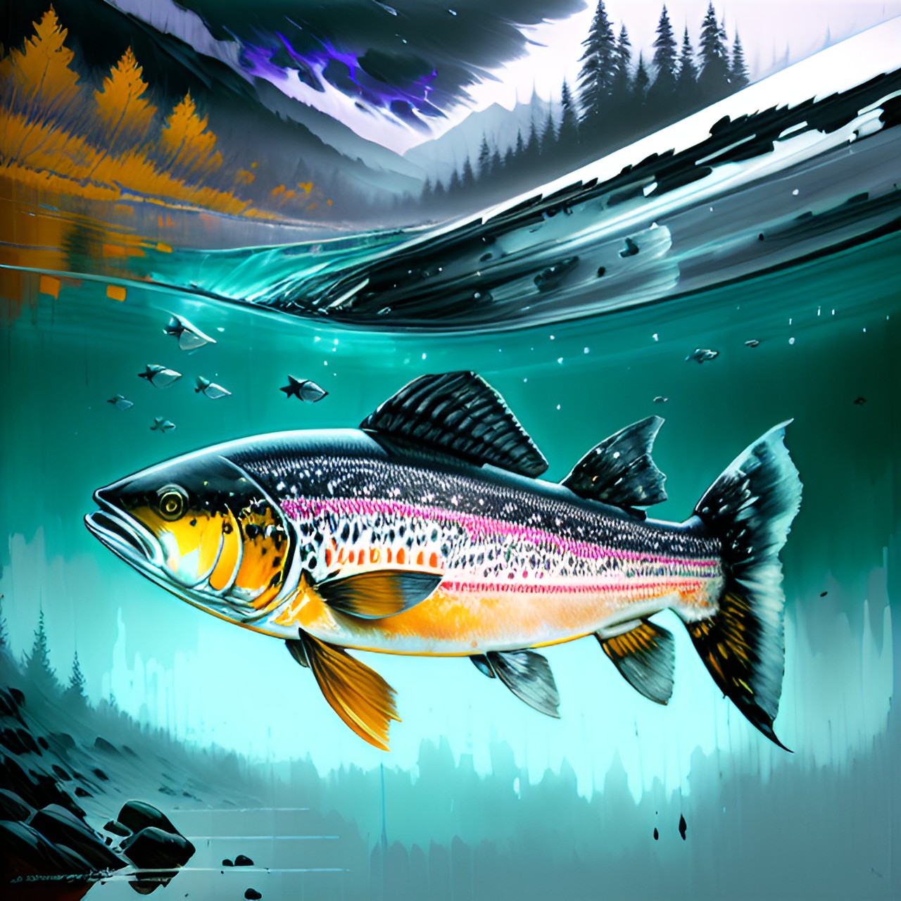 Rainbow Trout & Time - trout preview