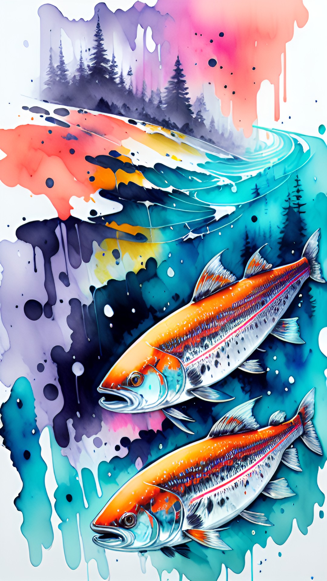 Migratory Trout Inky - trout preview