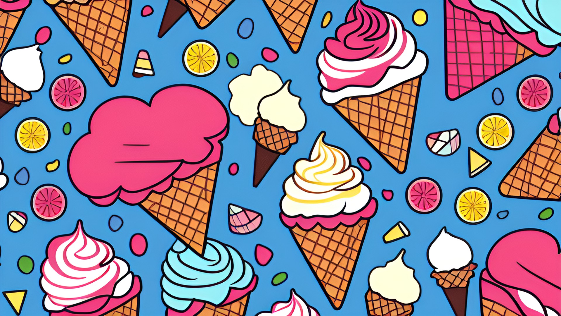 Ice cream - ice cream van preview