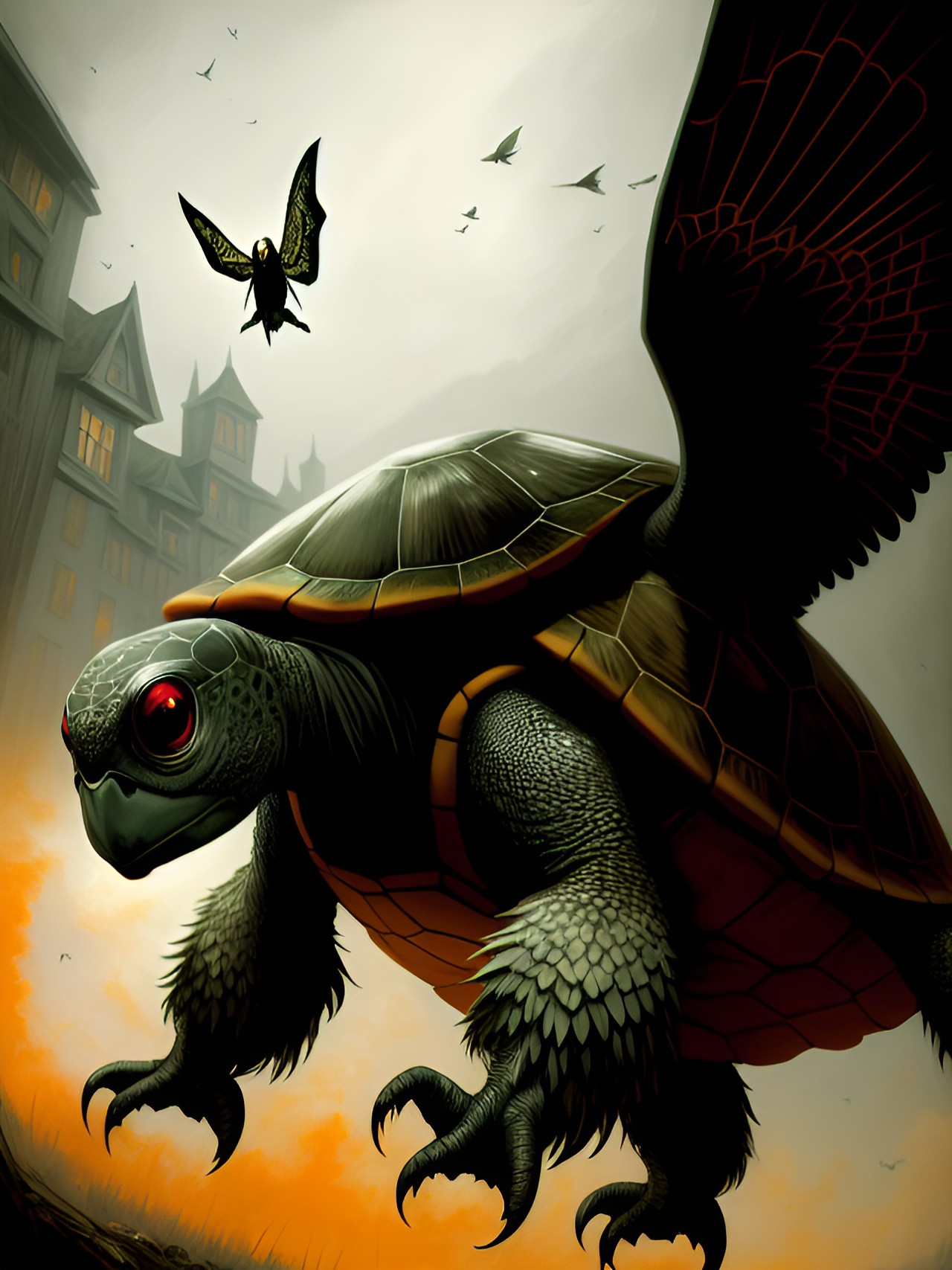 turtle mothman preview