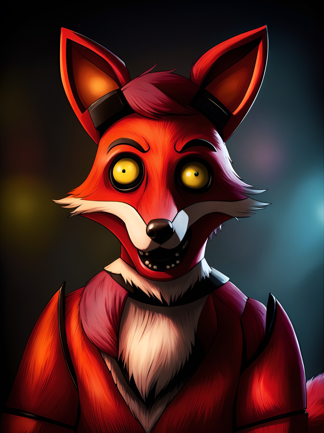 foxy the fox, animatronic, five nights at freddy’s preview