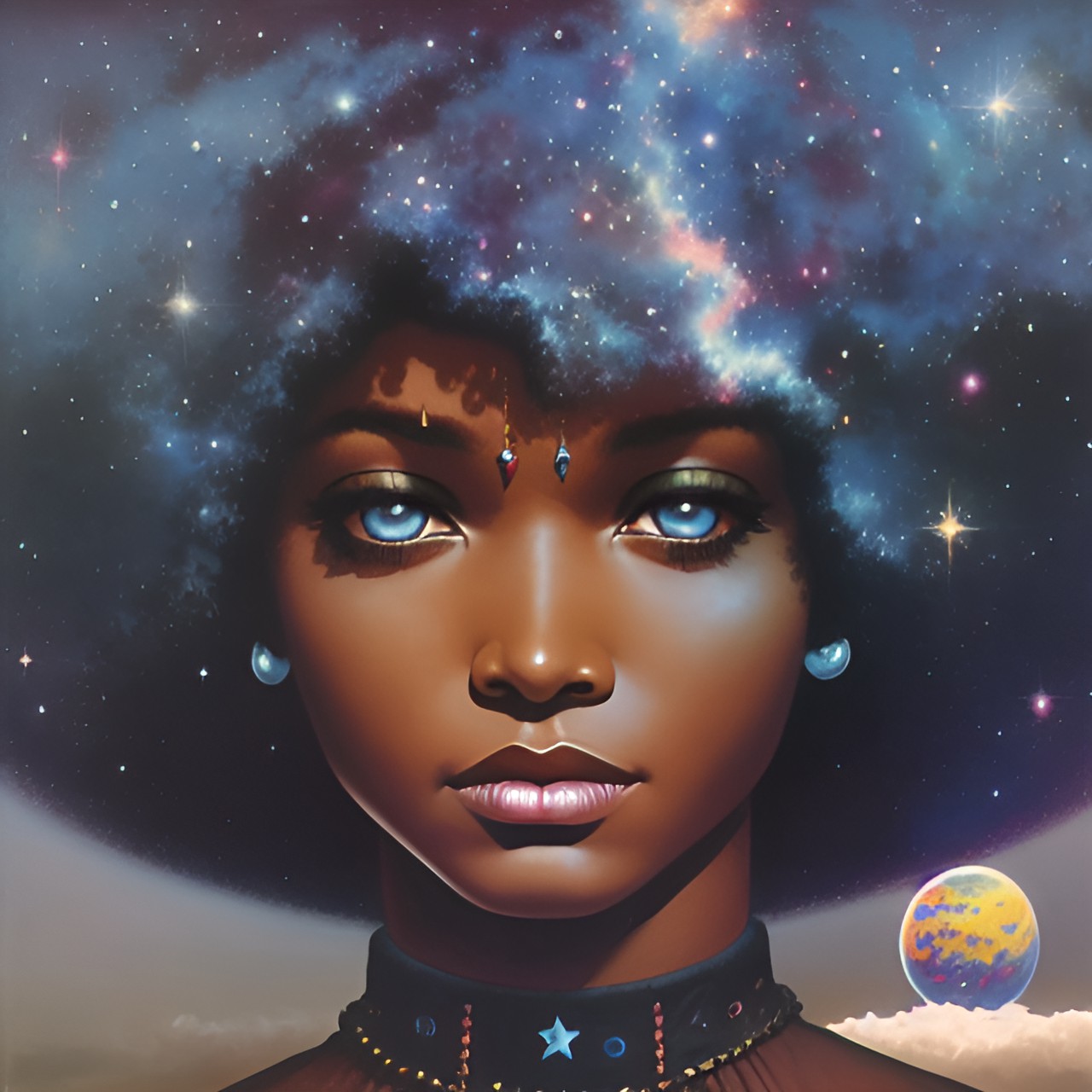 galaxy afro preview