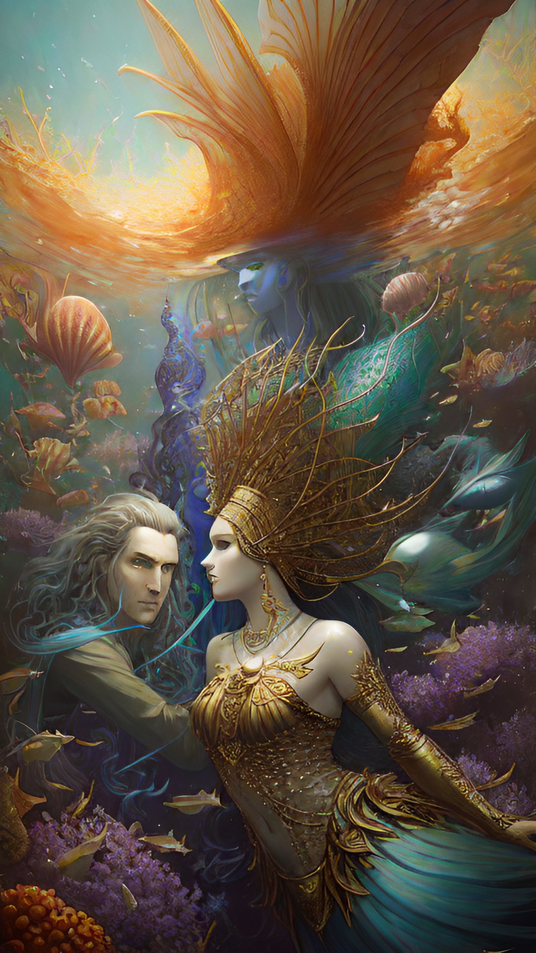 portrait: merfolk of the pearl trident, mtg preview