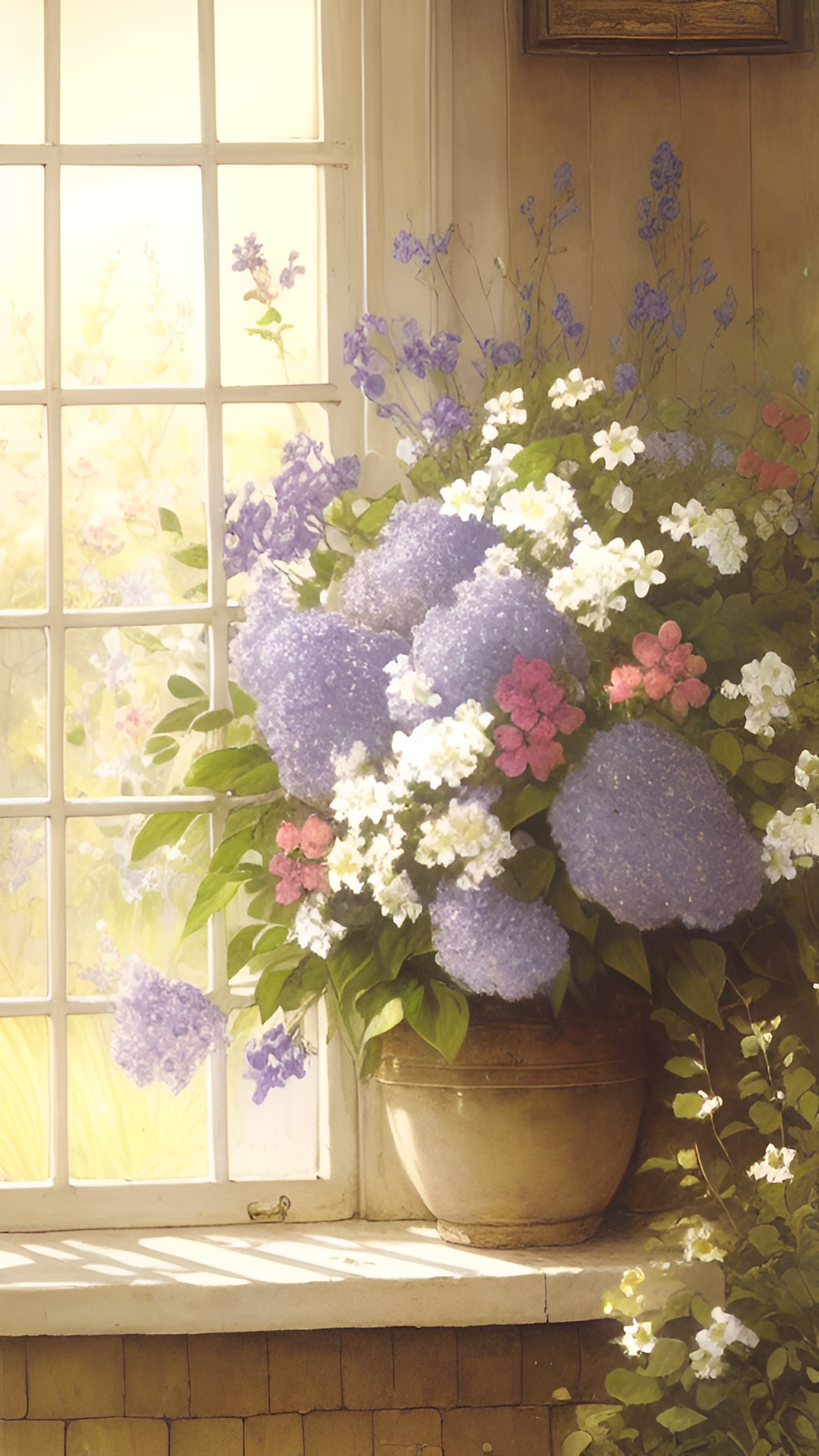 helen allingham flowers window preview