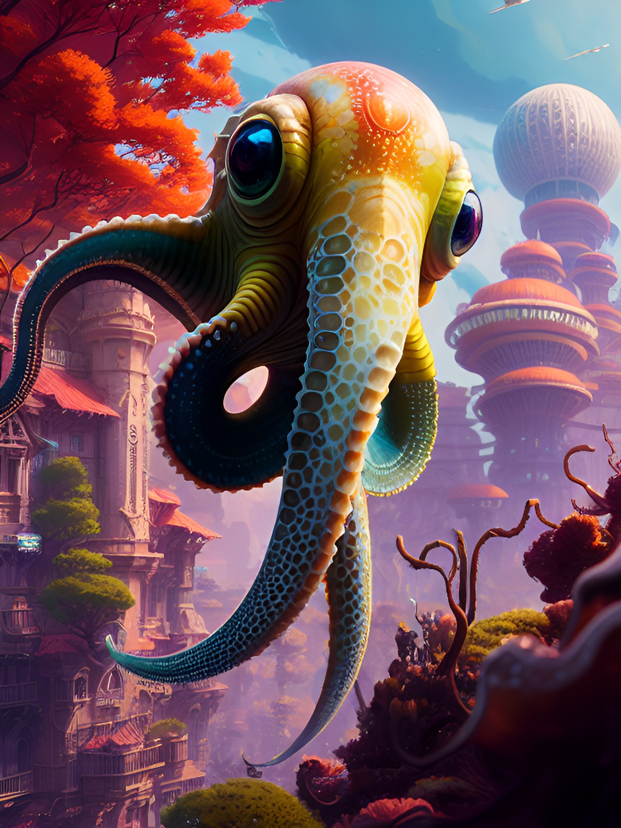 Adorable Octopod - cephalopod preview