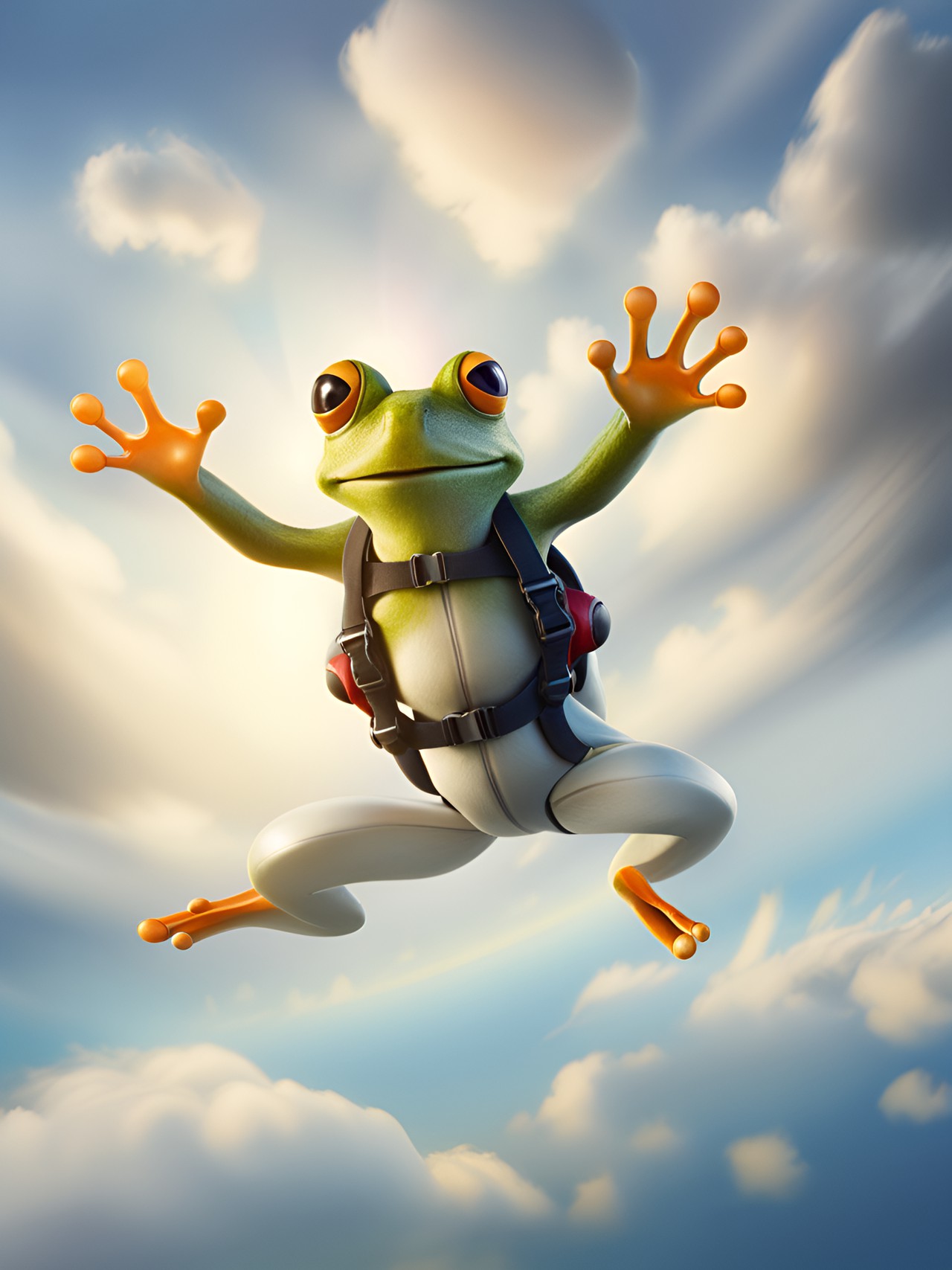 frog skydiving preview