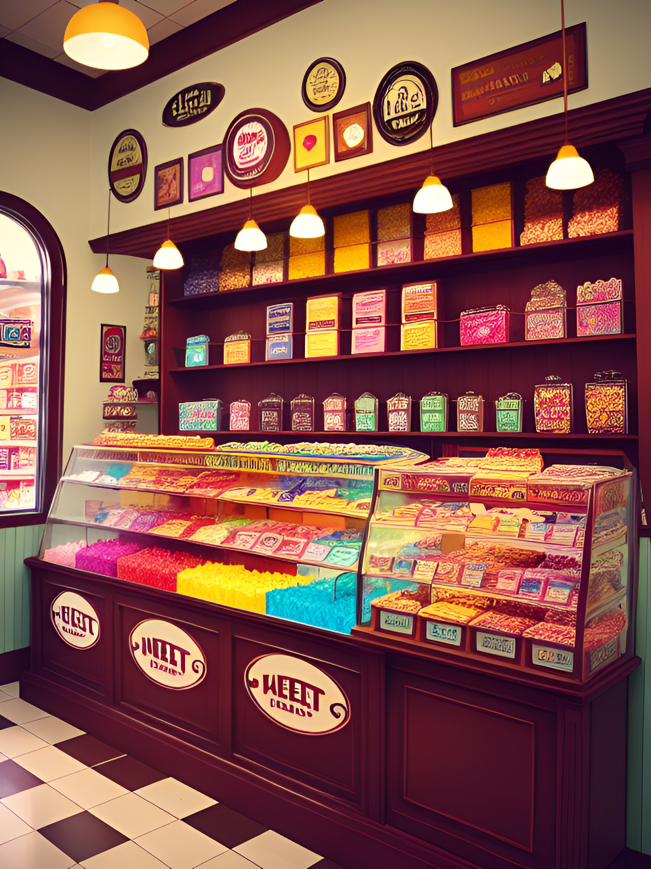 sweet shop - inside a old sweet shop preview