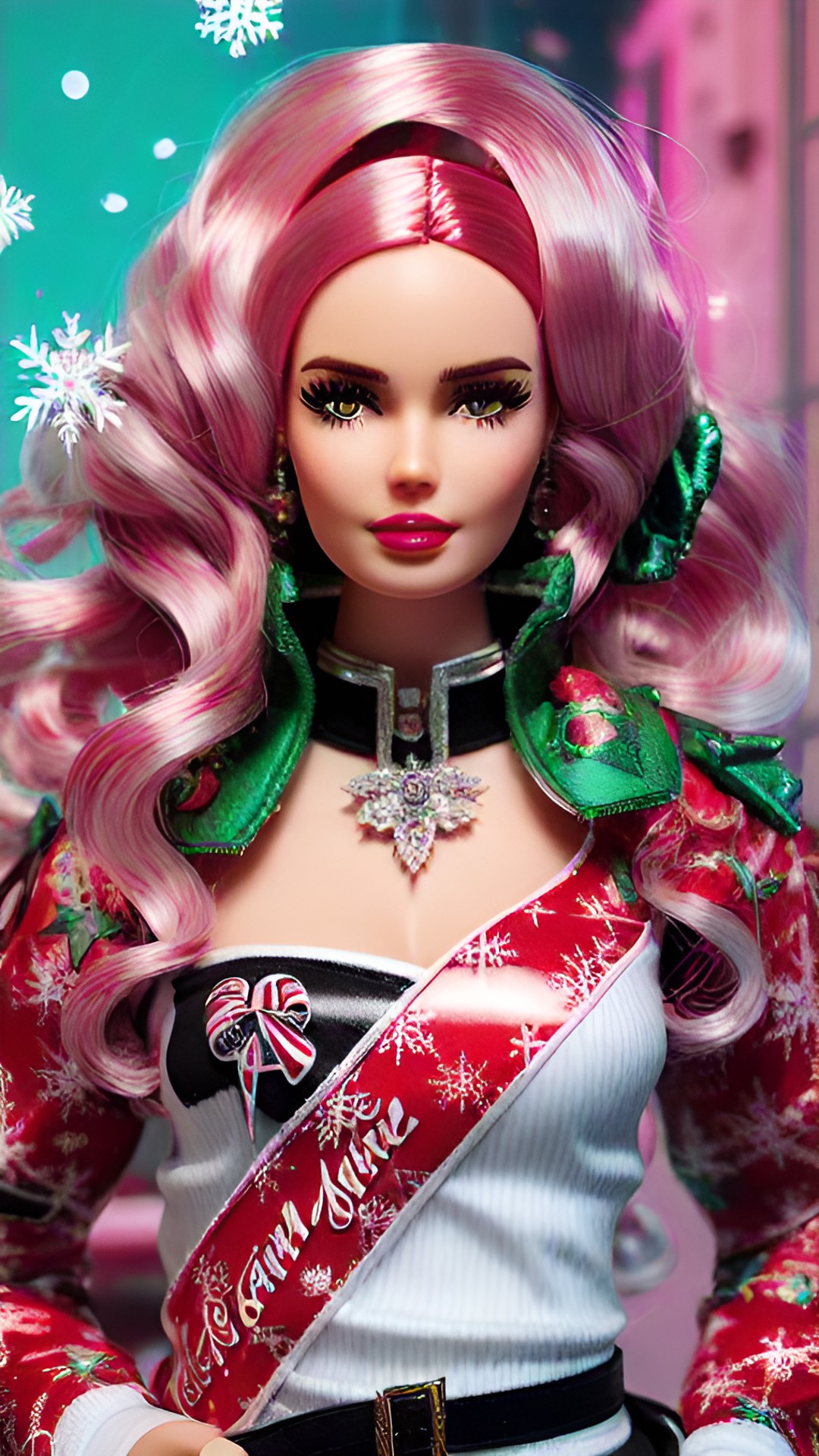 xxxmas candy cane barbie preview