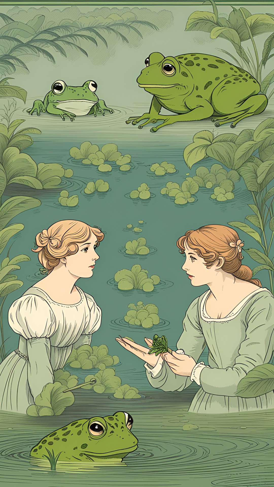 sense and sensibility and frogs preview