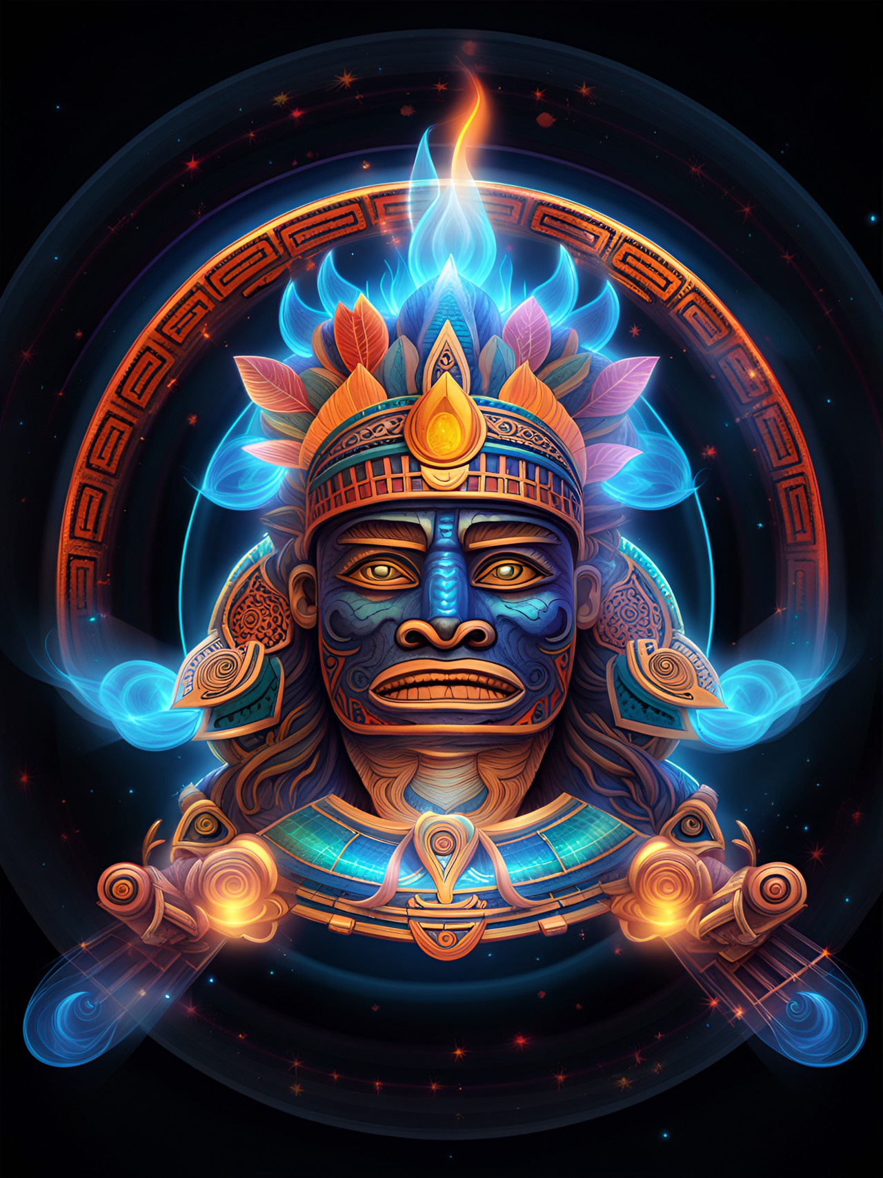 aztec god of fire preview