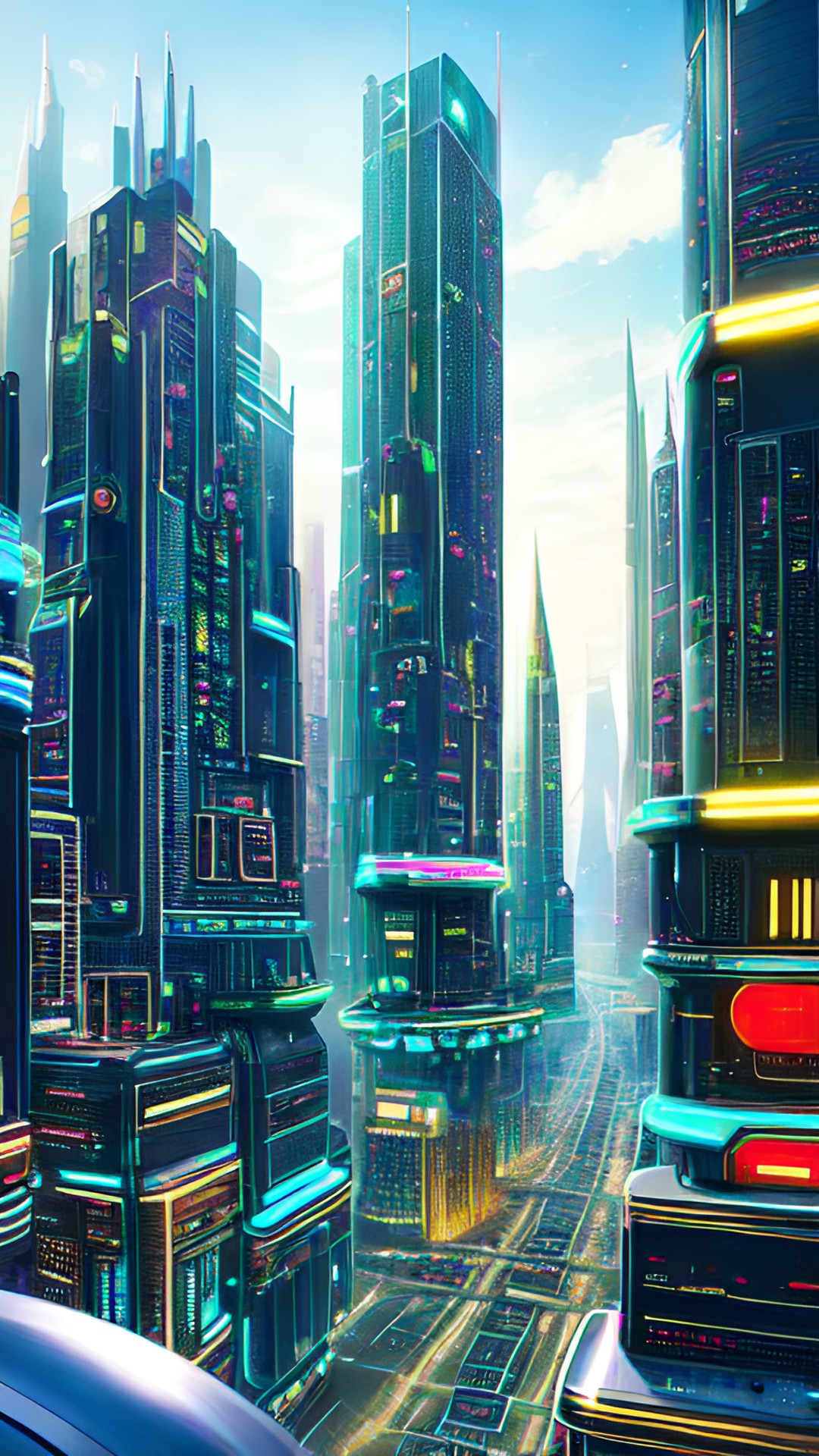 Now they can't see - futuristic city preview