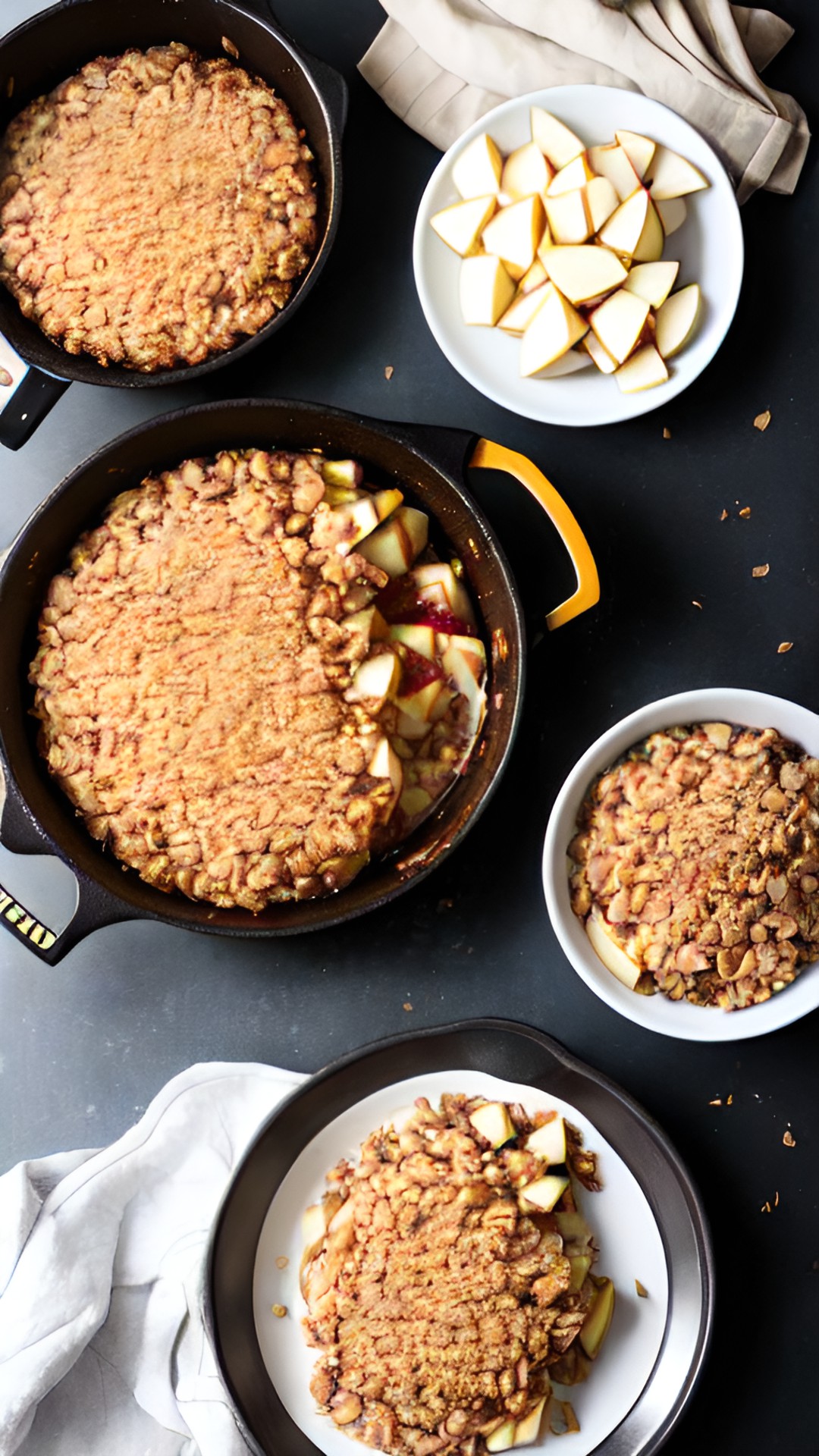 baking apple crisp in the middle of the night because my life is out of control preview