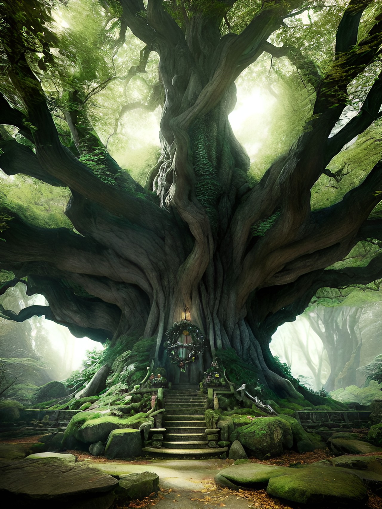 lothlórien or lórien is the fairest realm of the elves
yggdrasill is an enormous ash tree that connects the nine worlds
cave in the roots of the tree
rice tareces preview