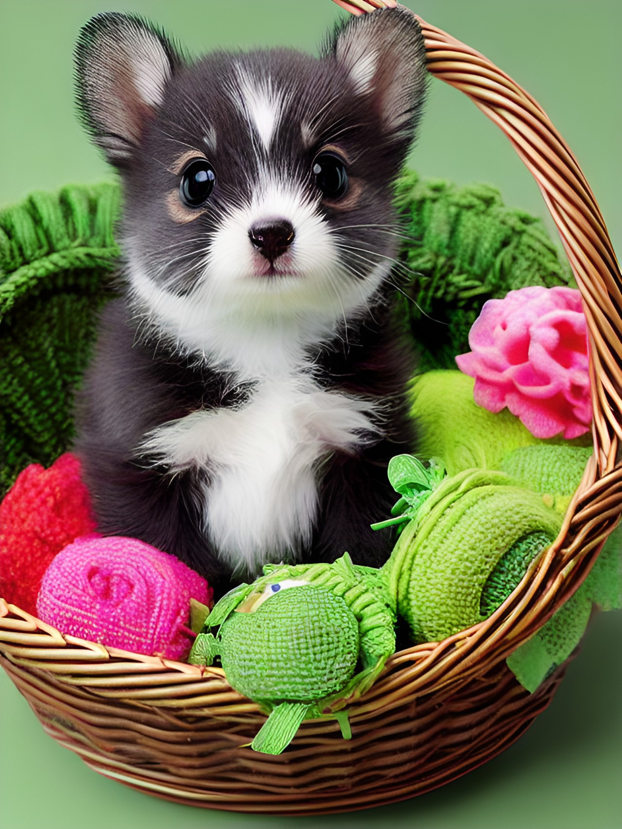 the cutest, most adorable little critter in a basket preview