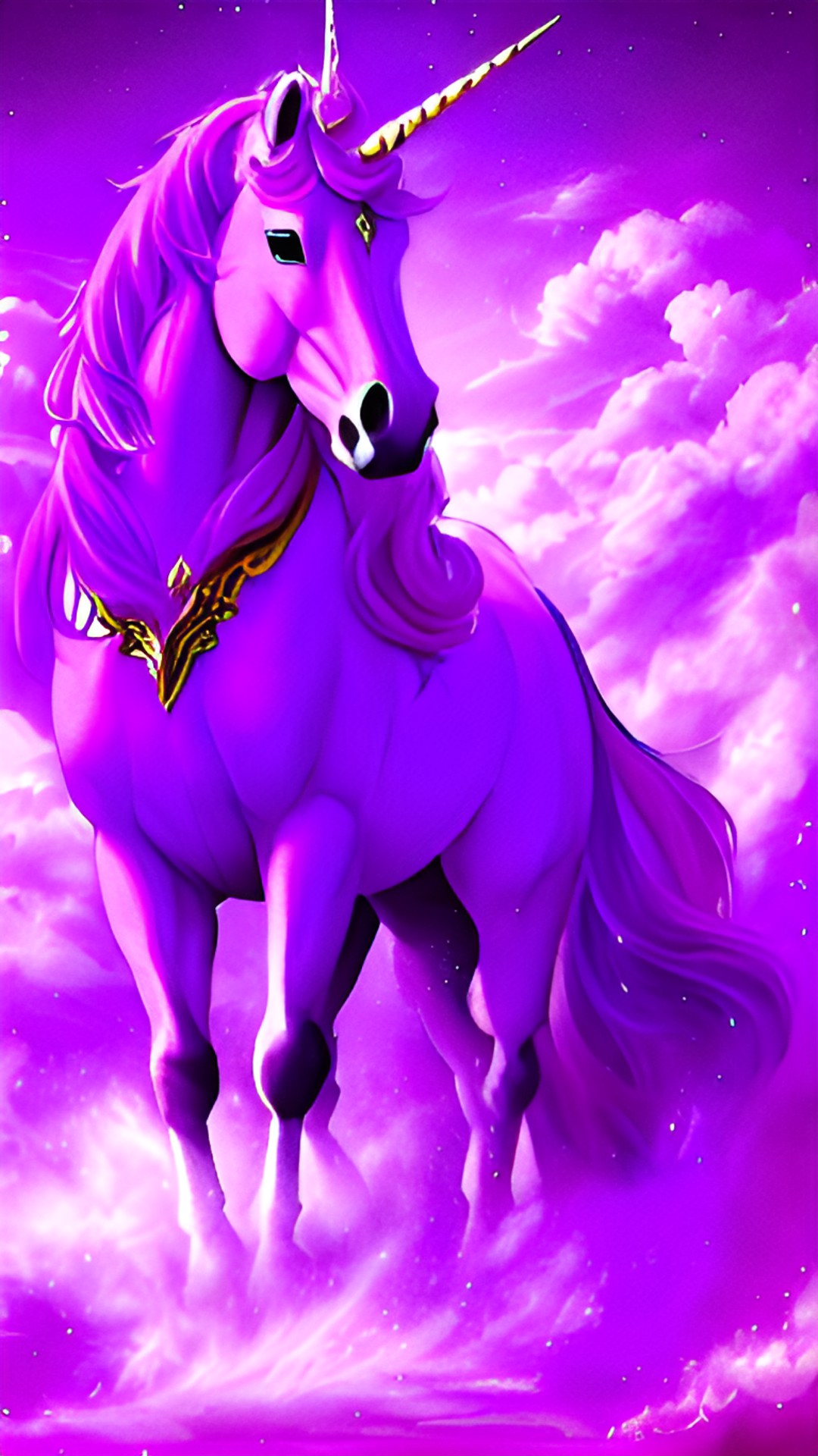 purple pony - magestic unicorn preview