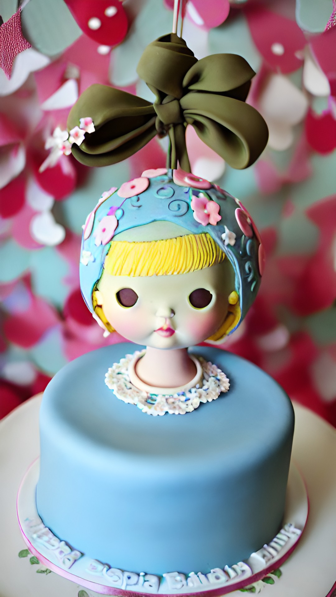 Taste Me.. - doll head on a cake preview