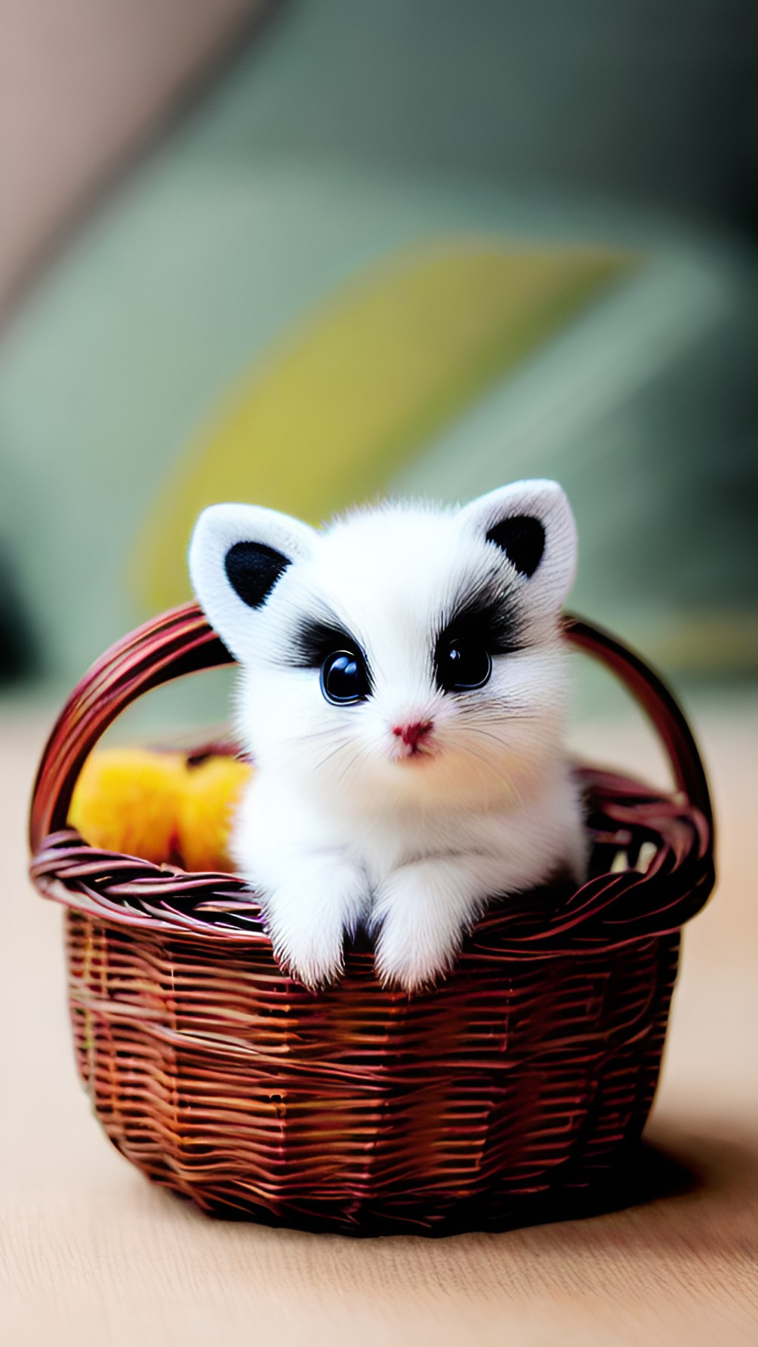 the cutest, most adorable little critter in a basket preview