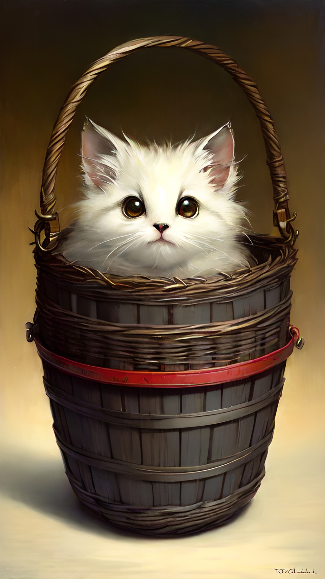 the cutest, most adorable little critter in a basket preview