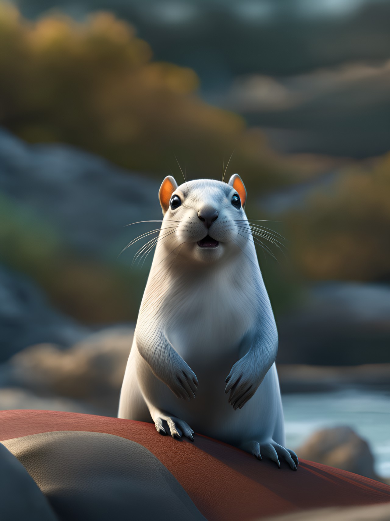 Squeal - squirrel seal hybrid, realistic, uhd, 8k preview