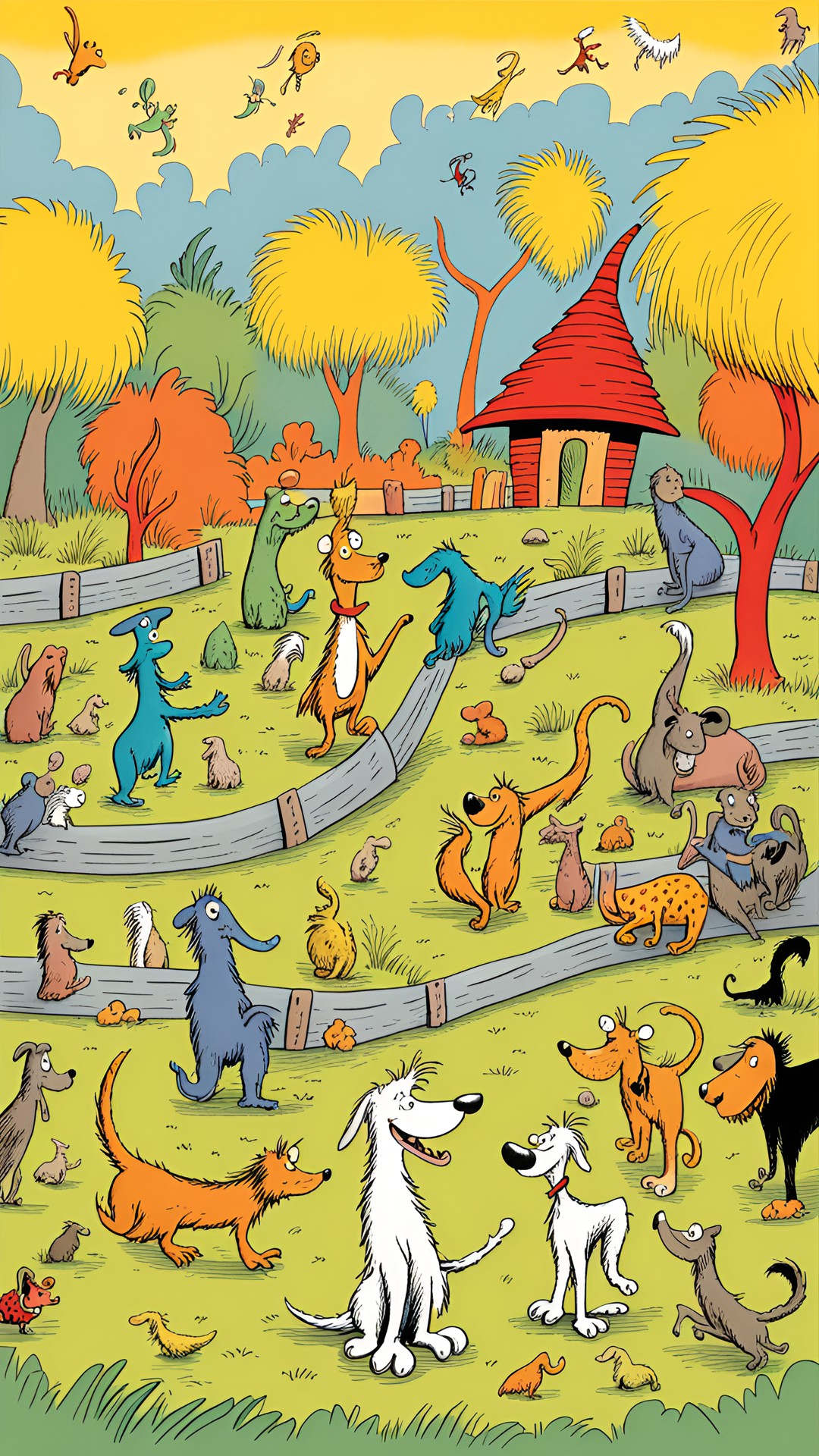 the dog park dr. seuss preview