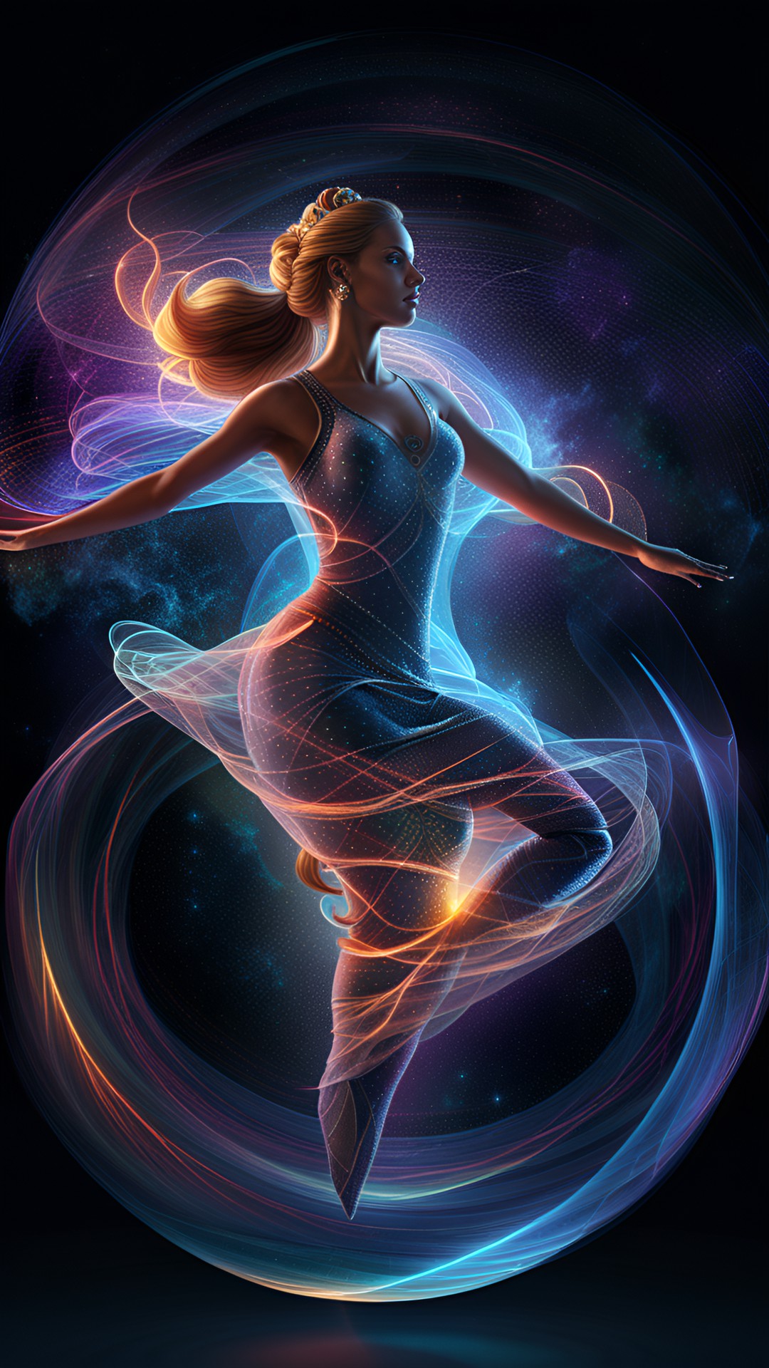 a lady dancing, fantasy ambience, highly detailed, fantasy art preview