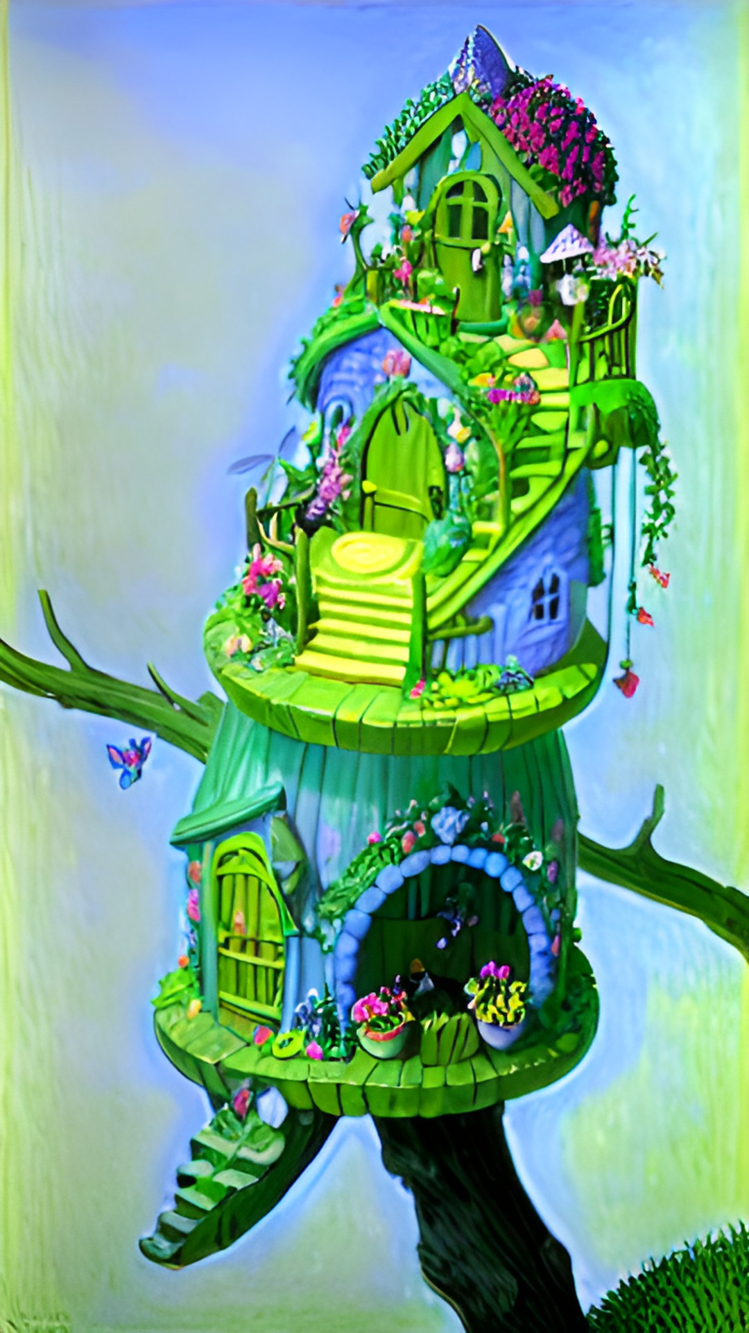 a magical fairy garden preview