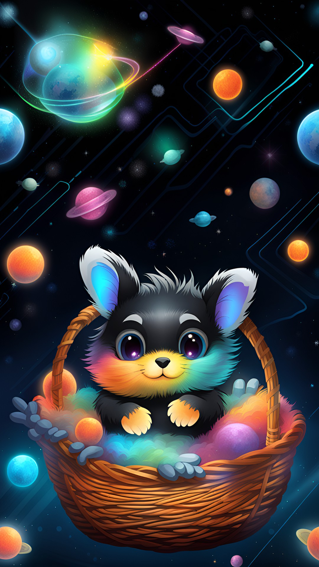 the cutest, most adorable little critter in a basket preview