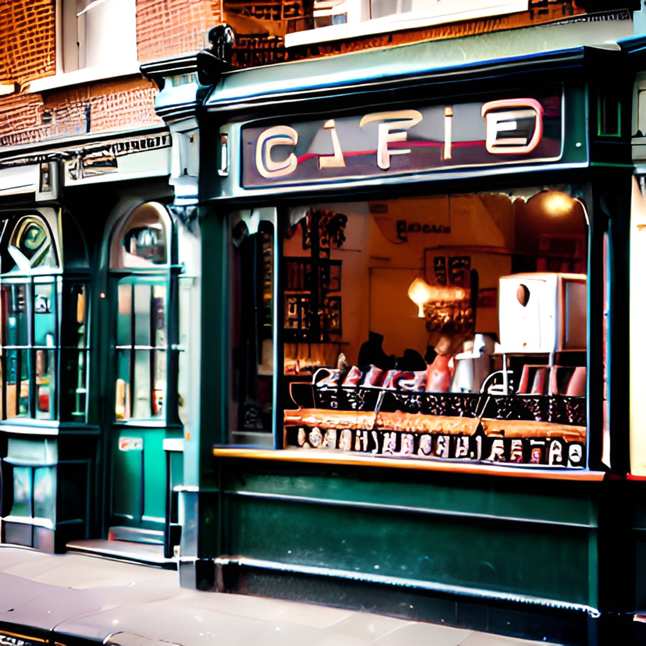 cafè in london preview