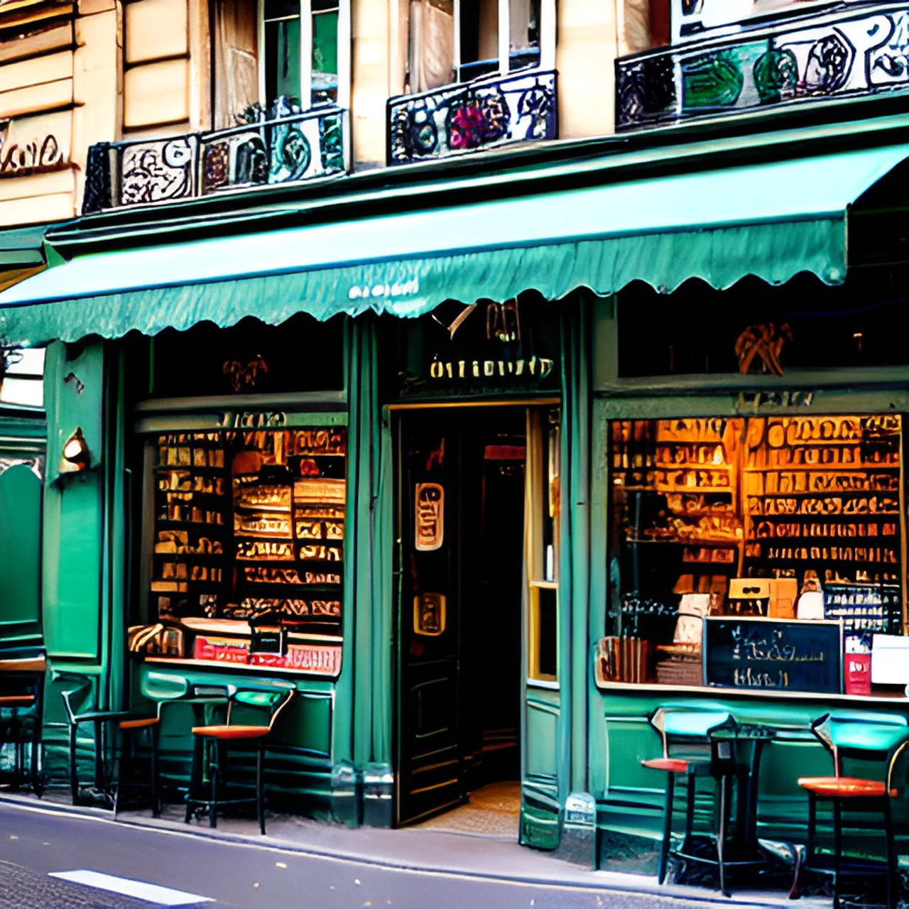 cafè in paris preview