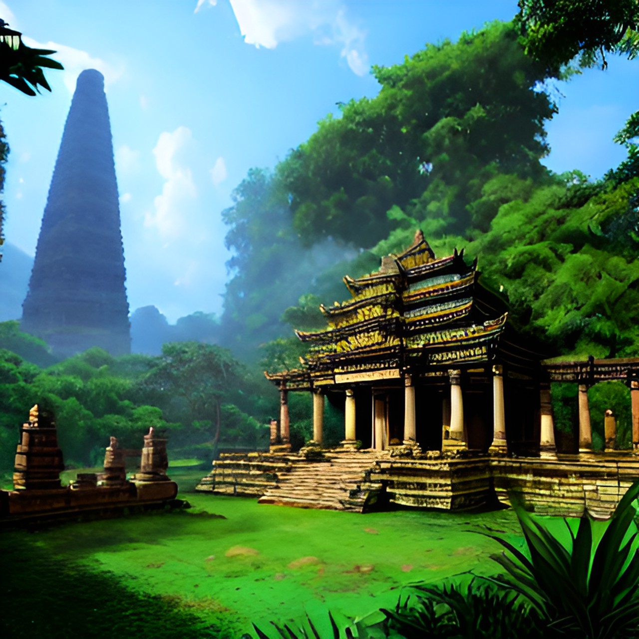 ancient jungle temple preview