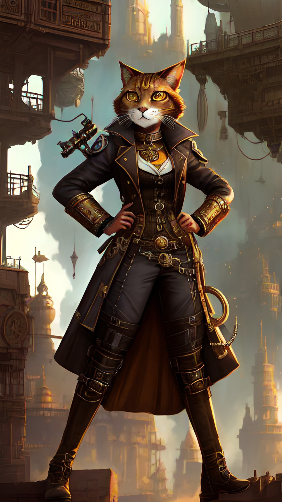 Steampunky Elsweyr - khajiit like to sneak preview