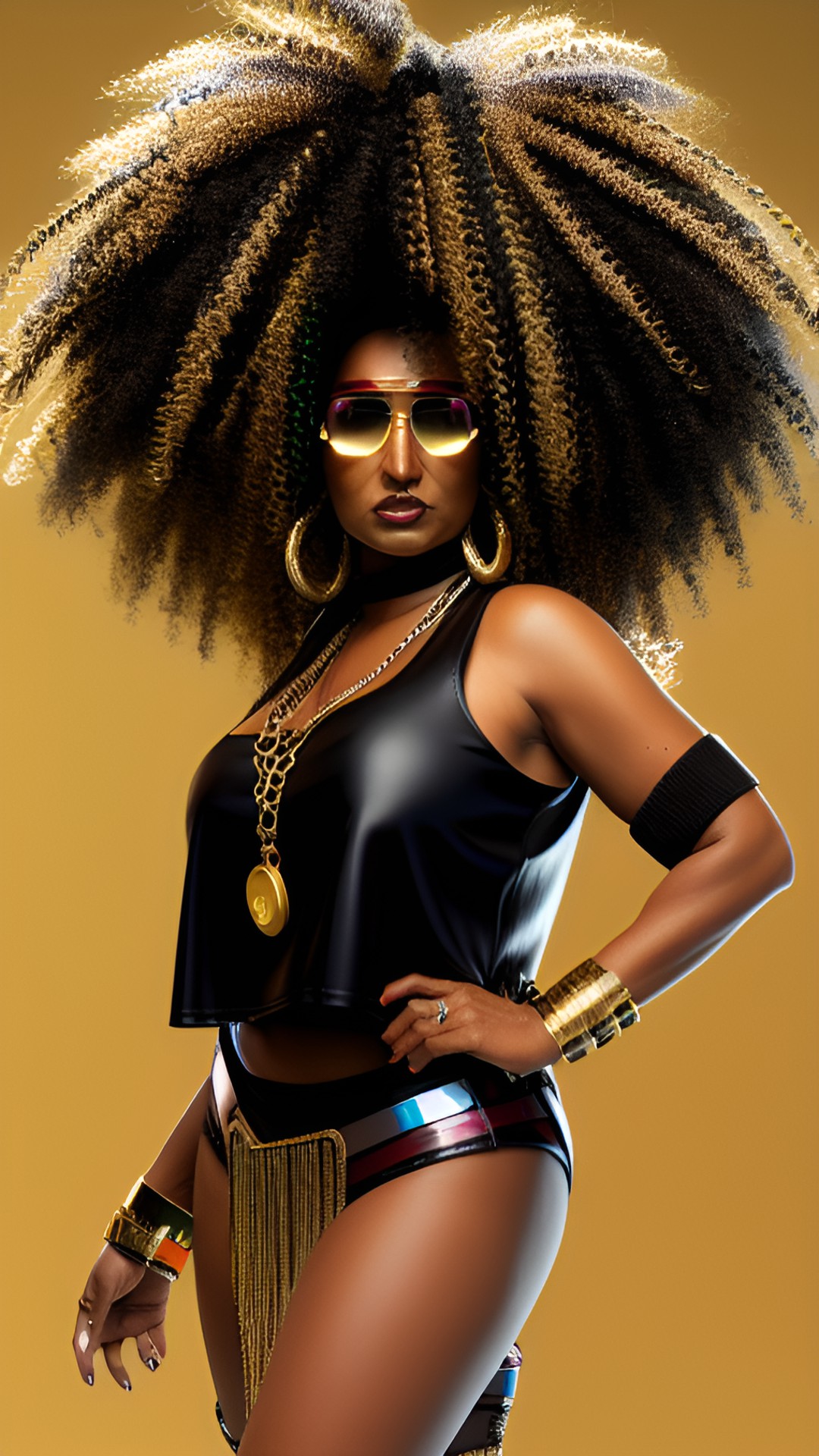 ❤️ Pam - pam grier as cleopatra jones wearing modern hip-hop fashion preview