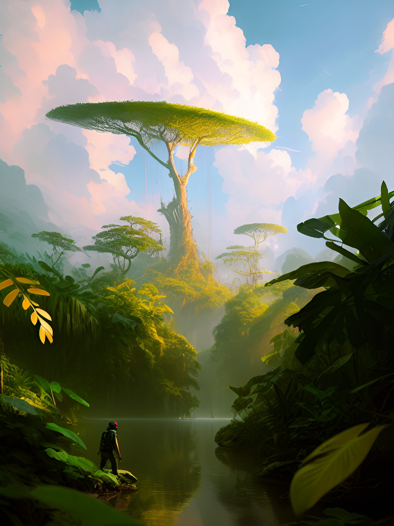 Jungle Crossing - alien recovery in jungle canopy preview