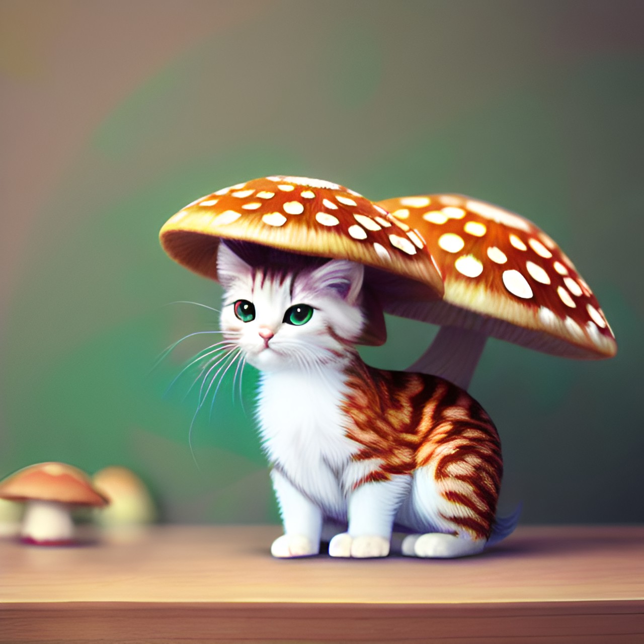 mushroom kitty preview