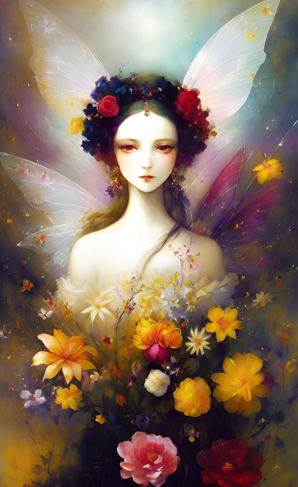 flower fairy, by anne bachelier preview